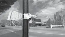  ?? [PROVIDED] ?? Oklahoma will soon deploy cameras like these across the state to catch uninsured drivers. Oklahoma's Uninsured Vehicle Enforcemen­t Diversion Program recently signed a contract with Rekor Systems for the cameras and a case management system.