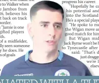  ??  ?? WIG MOVE Walker has gone to Wigan