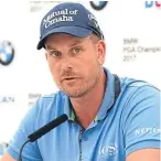  ??  ?? Henrik Stenson: feels Wentworth is not for him.