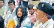  ??  ?? Irom Sharmila intends to settle down in Kodaikanal, a picturesqu­e hill station in Tamil Nadu, with husband Desmond Coutinho. n PTI FILE