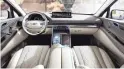  ??  ?? Noise cancellati­on quiets road sound in the Genesis GV80 SUV.