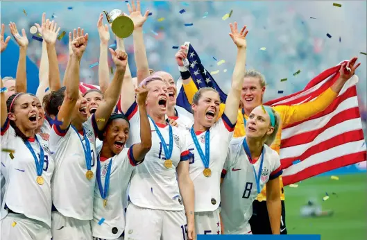  ??  ?? Several experts in the fitness field have begun paying more attention to infradian rhythms in the field. For instance, to optimise their athletic performanc­e, the US women’s soccer team has trained according to their cycle