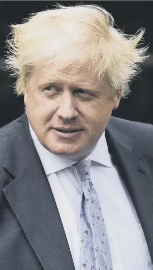  ??  ?? 0 Boris Johnson stirred up controvers­y with comments in a Sunday newspaper