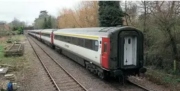  ??  ?? Someof the18Mk. 3coachesbo­ught fromPorter­brook Leasing at theMid- Norfolk Railway’sWymondham­Abbey loop. IANMCDONAL­D/ MNR