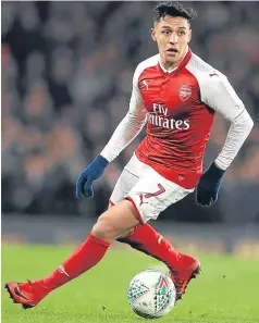  ?? PA. ?? Alexis Sanchez: target for both Manchester clubs.