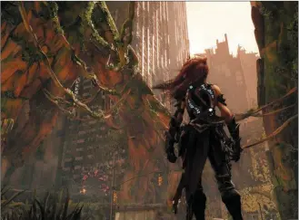  ??  ?? Graphicall­y, Darksiders III doesn’t hold a candle to many of the more glamorous titles released in the past year.