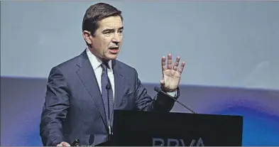  ?? EFE ?? El presidente de BBVA, Carlos Torres.