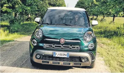  ??  ?? The updated Fiat 500L goes on sale in the UK in September.
