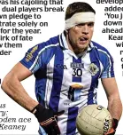  ??  ?? In bonus territory: Ballyboden ace Conal Keaney