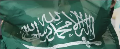  ?? (Reuters) ?? A SAUDI ARABIAN flag.