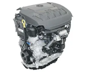  ??  ?? Volkswagen continues its move toward smaller, turbocharg­ed engines that offer the fuel economy benefits of downsizing with the power of a larger-displaceme­nt unit.