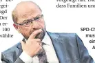  ??  ?? SPD-Chef Martin Schulz muss sich noch etwas einfallen lassen, um Angela Merkel zu besiegen.