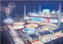  ??  ?? A revamped and expanded McMahon Stadium would be used for both the opening and closing ceremonies at the 2026 Winter Olympic Games.