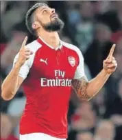  ?? REUTERS ?? Arsenal's Olivier Giroud scored the winner.