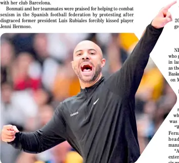  ?? ADEK BERRY/AGENCE FRANCE-PRESSE ?? JORDI Fernandez has been tasked to lead the Brooklyn Nets to the NBA playoffs.