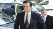  ?? MANDEL NGAN/AFP/GETTY IMAGES ?? Earlier this year, Paul Manafort derided a former business partner for making deals with prosecutor­s.