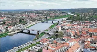  ?? Foto: Claudia Hübschmann ?? Meißen profitiert von günstigen Mieten und seinem Kultur- und Vereinsleb­en, während Weinböhla um jeden Einwohner kämpft.