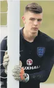  ??  ?? Burnley keeper Nick Pope.