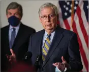  ??  ?? McConnell: Has the votes he needs