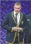  ??  ?? Dustin Martin is staying put.