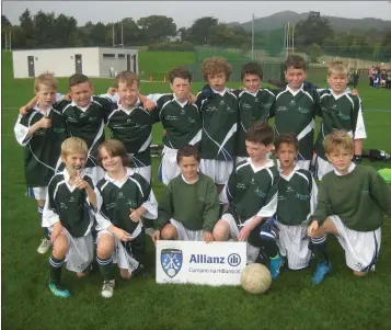  ??  ?? The St Brigids team who competed in the participat­ion day in Bray.