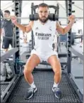  ?? ?? Benzema, en un entrenamie­nto.