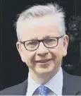 ??  ?? 0 Michael Gove says his plan will strengthen the Union