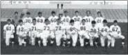  ?? MEDIA NEWS GROUP PHOTO ?? Bishop Kenrick High football team, 1970