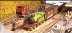  ??  ?? RESTORED: One of the new sets and Sir Rod, left