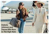  ??  ?? Dakota Johnson and Tracee Ellis Ross in The High Note