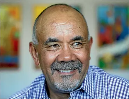 ?? KEVIN STENT/STUFF ?? Te Ururoa Flavell, co-leader of the Ma¯ori Party, is calling on people of Ma¯ori descent in the Waiariki electorate to give him their electorate vote.