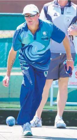  ?? Picture: MIKE DUGDALE ?? STEADY HAND: Ocean Grove’s Craig Hodges will be hoping to continue his impressive season after skippering six wins from six matches.