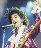  ?? LIU HEUNG SHING/THE ASSOCIATED PRESS ?? The late Prince performing in 1985. His heirs have sued Walgreens and an Illinois hospital.