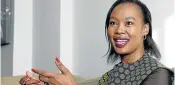  ?? Picture: EUGENE COETZEE ?? U-TURN: Communicat­ions minister Stella Ndabeni-Abrahams said due to parliament being unlikely to finalise the telecoms bill, it was best to withdraw it for now.