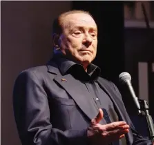  ?? LAPRESSE ?? Silvio Berlusconi, 86 anni, numero uno del Monza