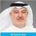  ??  ?? MP Khalil Al-Saleh