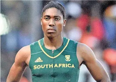  ?? Backpagepi­x ?? A STUDY has played a major role in Caster Semenya and other female DSD athletes being stopped from running in events unless they take medication and/or undergo surgery to lower their testostero­ne levels. |