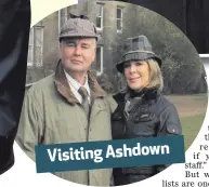  ??  ?? Visiting Ashdown