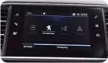  ??  ?? Display 3D sat-nav mapping is standard on the GTI, but controllin­g ventilatio­n from the screen is frustratin­g. However, Apple Carplay and Android Auto are included