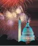  ?? Mark Reinstein ?? FIREWORKS bursting in air in “A Capitol Fourth” on KOCE.