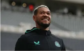  ?? Photograph: MI News/NurPhoto/Shuttersto­ck ?? Joelinton has bounced back from scoring two goals in his first Premier League season but admits that ‘sadness hit him’ at all the criticism.