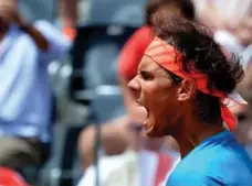  ?? TIZIANA FABI/AFP/GETTY IMAGES ?? Rafael Nadal is seeded sixth at the French Open, the lowest it’s ever been for the year’s second major. Nadal has lost five times on clay this season.