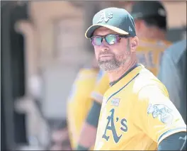  ?? CHRISTIAN PETERSEN – GETTY IMAGES ?? New A’s manager Mark Kotsay played for the club from 2004-07 and rejoined the organizati­on as a big league coach in 2016.