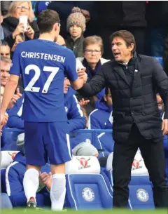  ?? FOTO: ALL OVER PRESS ?? Antonio Conte har kun rosende ord tilovers for danskeren.