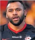  ??  ?? Staying put: Billy Vunipola