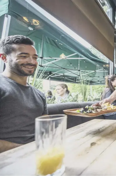  ??  ?? Staycation­ers and August’s Eat Out to Help Out campaign helped boost the domestic consumptio­n Scottish food and drink, a trend which could prove a long-term post-covid benefit to the country’s economy