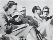  ?? AFP ?? Jawaharlal Nehru with Lady Mountbatte­n, New Delhi Glider Club, 27 February 1959