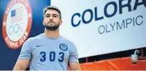  ?? ASSOCIATED PRESS ?? Former Seminole High lacrosse player Josh Williamson is a “Scouting Camp: The Next Olympic Hopeful” winner for bobsleddin­g.