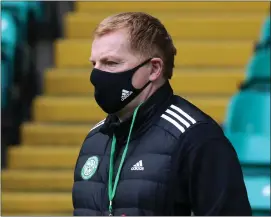  ??  ?? Celtic manager Neil Lennon is confident his men will respond