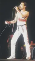  ??  ?? 0 Freddie Mercury performed the song while battling illness